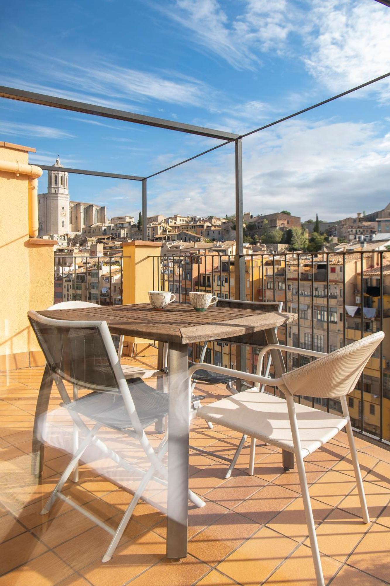 Sleep & Stay Luxury Top Floor Apt With Terrace 赫罗纳 外观 照片